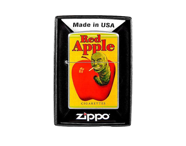 Red Apple Cigarette Zippo Lighter