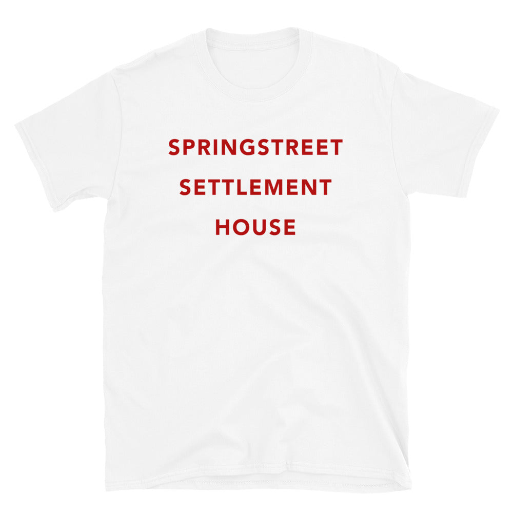 Spring Street Settlement House T-Shirt | Take The Money And Run
