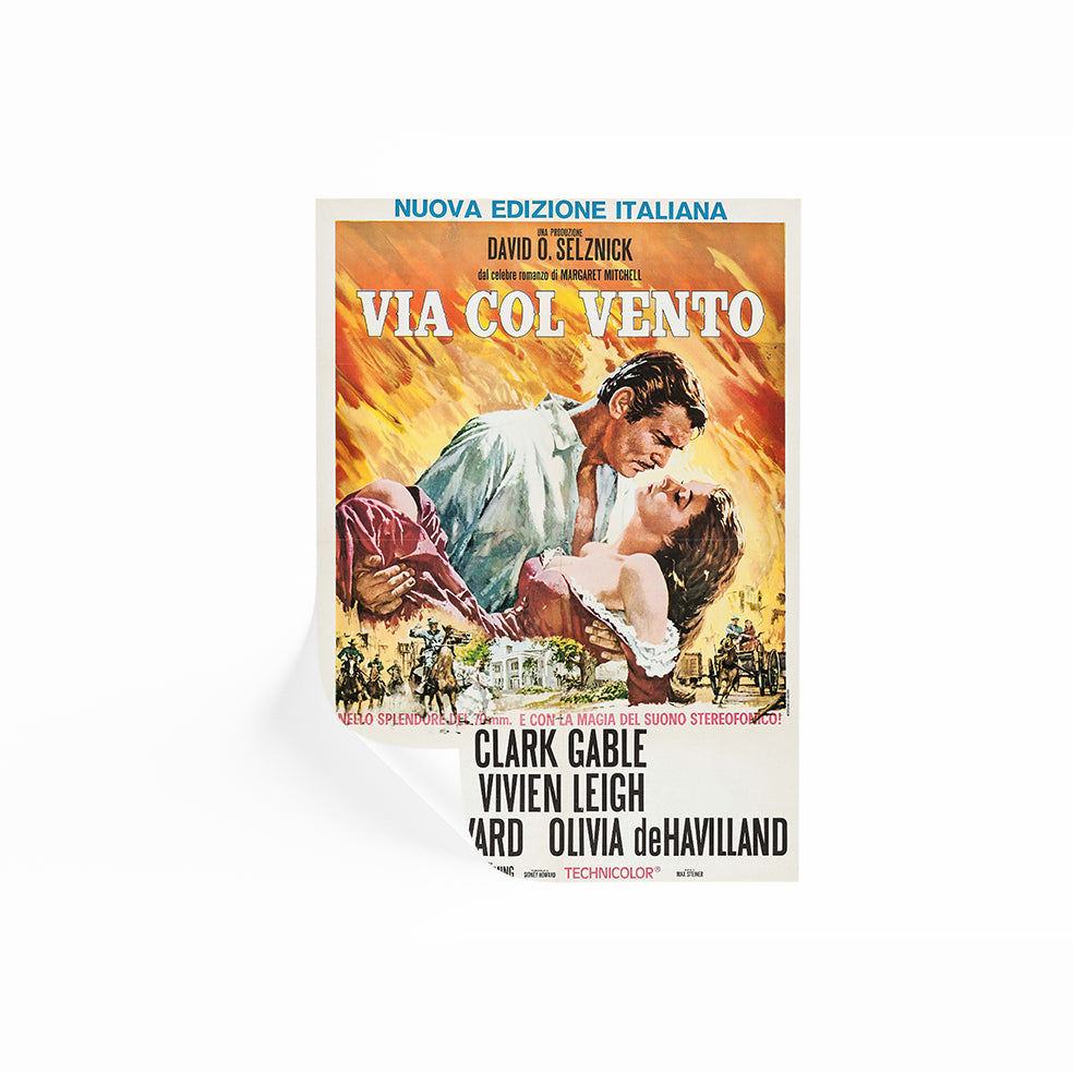 Via Col Vento Poster | Nuovo Cinema Paradiso