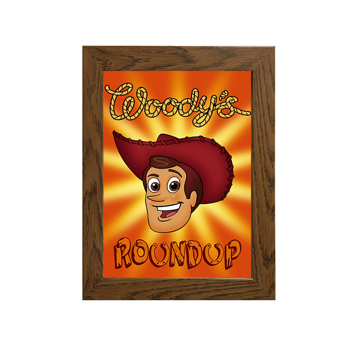 Woody's Roundup Framed Poster | ReplicaPropStore